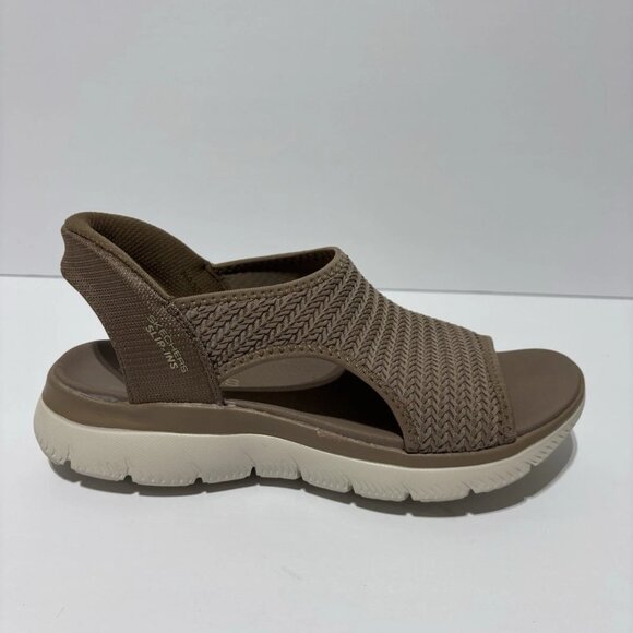 Skechers Women’s Summits - Sweetly Evolved Mocha Slingback Sandals, Size 8.5 M - Picture 1 of 6